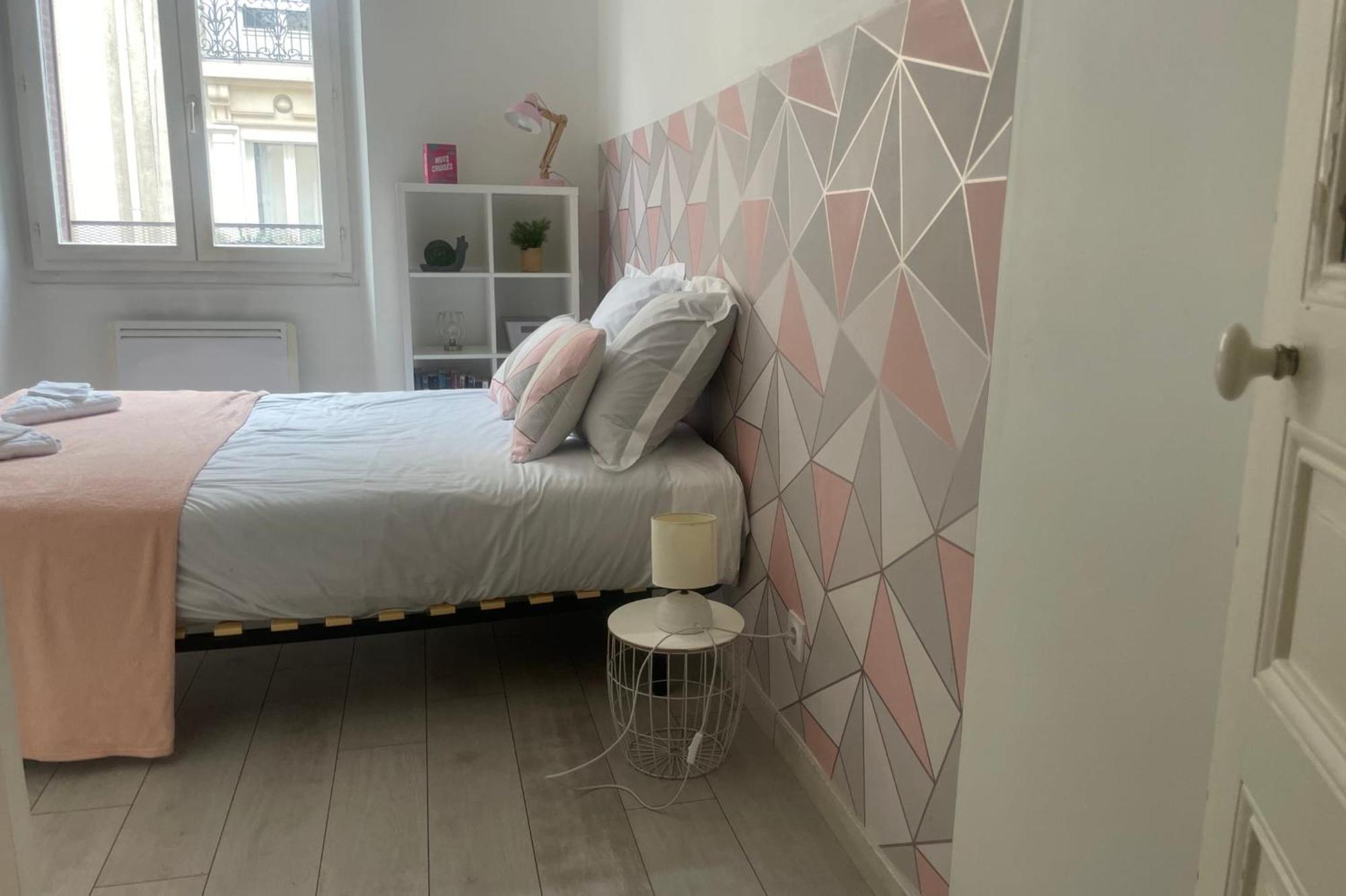 #B3 Light Pink T2 Near Jaures Estacade Luminous Lejlighed Grenoble Eksteriør billede